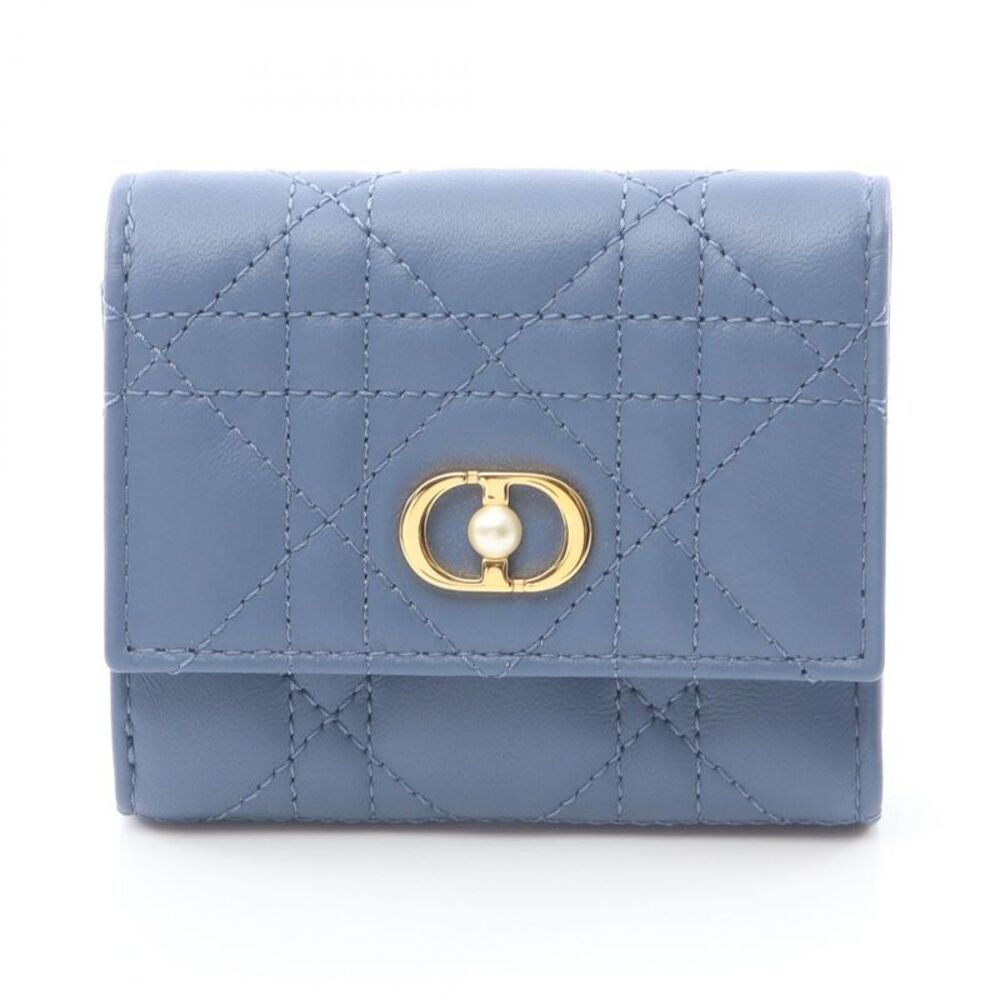 Dior Dior Jolie Hibiscus Leather Wallet